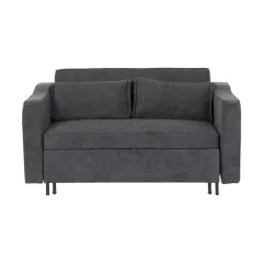 РАЗТЕГАТЕЛЕН ДИВАН - ДВОЙКА ELIO - СИВ_1