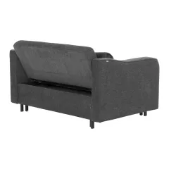 РАЗТЕГАТЕЛЕН ДИВАН - ДВОЙКА ELIO - СИВ_4