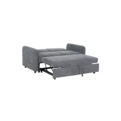 РАЗТЕГАТЕЛЕН ДИВАН - ДВОЙКА LISALA - СИВ_5