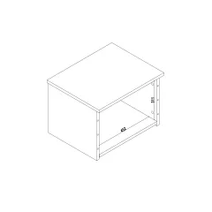 MIAMI КОМОД ЗА ДРЕХИ - БЯЛ - 2350_5