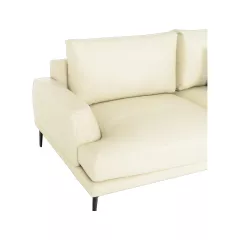 КОЖЕН ДИВАН - ТРОЙКА GRATEN LUX - КРЕМ_3