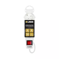 РАЗКЛОНИТЕЛ LAVAR 3 ГНЕЗДА 5М С КЛЮЧ GR350 5321_0