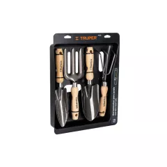КОМПЛЕКТ КЪСИ ИНСТРУМЕНТИ ЗА ГРАДИНА -4 ЧАСТИ,15СМ./ 15030_0
