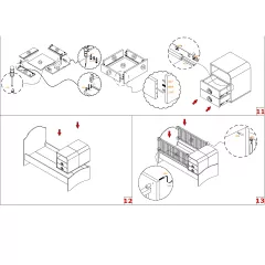 БЕБЕШКА КОШАРА И ДЕТСКО ЛЕГЛО 2В1 PORI 80 X 180_9