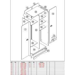 ДВУКРИЛЕН ДЕТСКИ ГАРДЕРОБ PORI_3 ДВУКРИЛЕН ДЕТСКИ ГАРДЕРОБ PORI_3