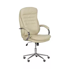 ПРЕЗИДЕНТСКИ ОФИС СТОЛ CARMEN 6113-1 - КРЕМ_0