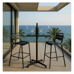 СГЪВАЕМА КЕТЪРИНГ БАР МАСА FAFIA D70 - ТЪМНОЗЕЛЕНА_4