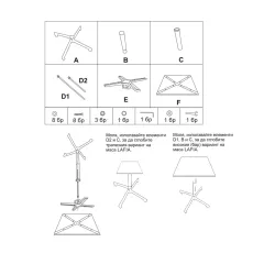 СГЪВАЕМА КЕТЪРИНГ БАР МАСА FAFIA D70 - ТЪМНОЗЕЛЕНА_5
