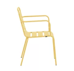 МЕТАЛЕН ГРАДИНСКИ СТОЛ INISA - ЖЪЛТ_3