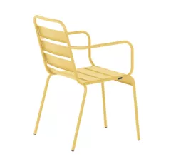 МЕТАЛЕН ГРАДИНСКИ СТОЛ INISA - ЖЪЛТ_4