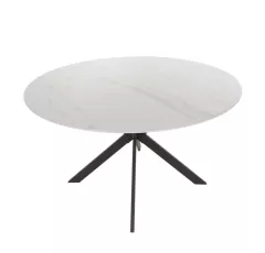 ТРАПЕЗНА МАСА FLORI - БЯЛА_1