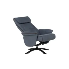 КРЕСЛО С ТАБУРЕТКА EMA - СИНЬО_4