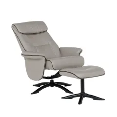 КРЕСЛО С ТАБУРЕТКА EMA - СВЕТЛОСИВ_4