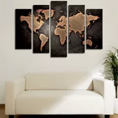 ДЕКОРАТИВНО ПАНО ЗА СТЕНА 5 ЧАСТИ_0