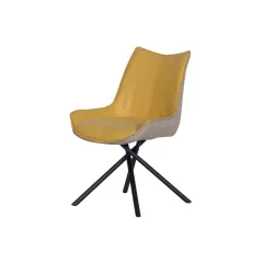 ТРАПЕЗЕН СТОЛ HALTON - ЖЪЛТ DX-033_2