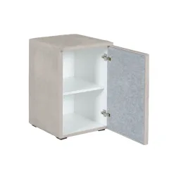 НОЩНО ШКАФЧЕ PUZZLE VOGUE 01 - КРЕМ 01_3