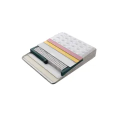 ТАПИЦИРАНА СПАЛНЯ С МАТРАК CANCUN 160 X 200 - СИВ 18_1