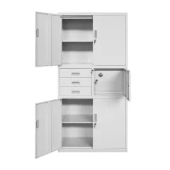 МЕТАЛЕН ШКАФ CARMEN 1281 ZH - СИВ_2
