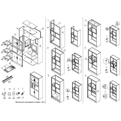 МЕТАЛЕН ШКАФ CARMEN 1281 ZH - СИВ_3