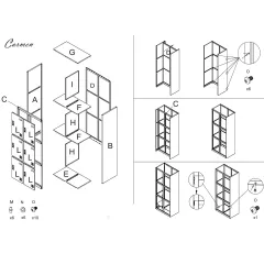 МЕТАЛЕН ШКАФ CR-1225 ZH - СИВ_3