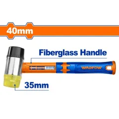 ЧУК С МЕКА ГЛАВА, ГУМА-PVC WADFOW Ф35ММ. - WF WHM3705_0