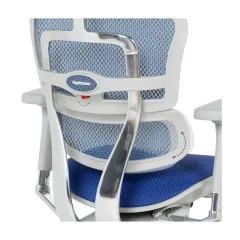 ЕРГОНОМИЧЕН ОФИС СТОЛ ERGOHUMAN ELITE 2 - СИВА РАМКА - СИН_17