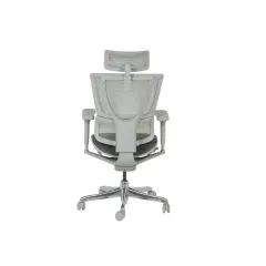 ЕРГОНОМИЧЕН ОФИС СТОЛ ERGOHUMAN IOO ULTRA - СИВ - M/TEX - СИВА РАМКА_5