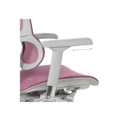 ЕРГОНОМИЧЕН СТОЛ ERGOHUMAN IOO ELITE 2 - РОЗОВ - M/M - СИВА РАМКА_13