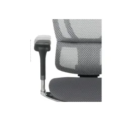 ЕРГОНОМИЧЕН СТОЛ ERGOHUMAN IOO ELITE 2 - СИВ - M/TEX - ЧЕРНА РАМКА_9