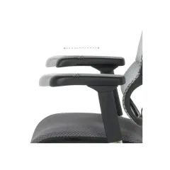 ЕРГОНОМИЧЕН СТОЛ ERGOHUMAN IOO ELITE 2 - СИВ - M/TEX - ЧЕРНА РАМКА_10