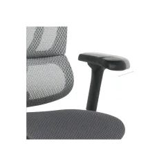 ЕРГОНОМИЧЕН СТОЛ ERGOHUMAN IOO ELITE 2 - СИВ - M/TEX - ЧЕРНА РАМКА_12