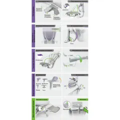 ЕРГОНОМИЧЕН СТОЛ ERGOHUMAN IOO ELITE 2 - СИВ - M/TEX - ЧЕРНА РАМКА_17