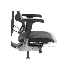 ЕРГОНОМИЧЕН СТОЛ ERGOHUMAN IOO ELITE 2 - СИВ - M/TEX - ЧЕРНА РАМКА_7