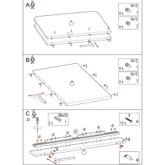 ТРАПЕЗНА МАСА ALARA - БЯЛ_9