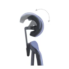 ЕРГОНОМИЧЕН ОФИС СТОЛ COTIA - СИН_14