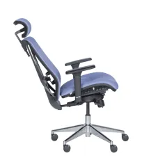 ЕРГОНОМИЧЕН ОФИС СТОЛ COTIA - СИН_4