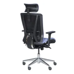 ЕРГОНОМИЧЕН ОФИС СТОЛ COTIA - СИН_5