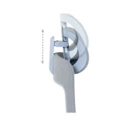 ЕРГОНОМИЧЕН ОФИС СТОЛ ERMELO - СИН_11