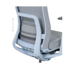 ЕРГОНОМИЧЕН ОФИС СТОЛ ERMELO - СИН_14