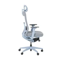 ЕРГОНОМИЧЕН ОФИС СТОЛ ERMELO - СИН_3