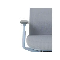 ЕРГОНОМИЧЕН ОФИС СТОЛ ERMELO - СИН_8