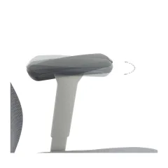 ЕРГОНОМИЧЕН ОФИС СТОЛ SARON - СИВ-СИН_9