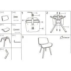 ТРАПЕЗЕН СТОЛ 9976 ОРЕХ-КРЕМ_6