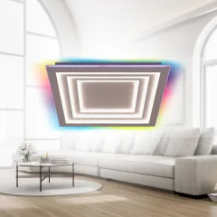 RGB LED ПЛАФОН С ДИСТАНЦИОННО DAKOTA 102W/   5171_0