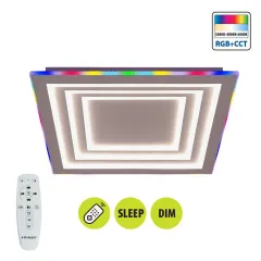 RGB LED ПЛАФОН С ДИСТАНЦИОННО DAKOTA 102W/   5171_1