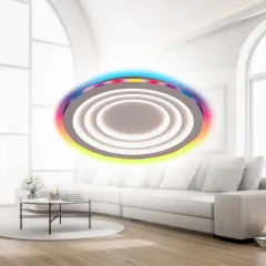 RGB LED ПЛАФОН С ДИСТАНЦИОННО DALIA 80W/   5170_0