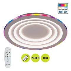 RGB LED ПЛАФОН С ДИСТАНЦИОННО DALIA 80W/   5170_1