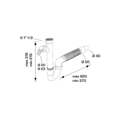 СИФОН - BONOMINI,1093EX45B0_1