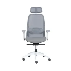 ЕРГОНОМИЧЕН ОФИС СТОЛ PANTIN - СИВ_1