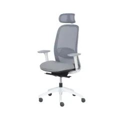 ЕРГОНОМИЧЕН ОФИС СТОЛ PANTIN - СИВ_2